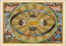 model heliocèntric copernicà il·lustrat en 1661